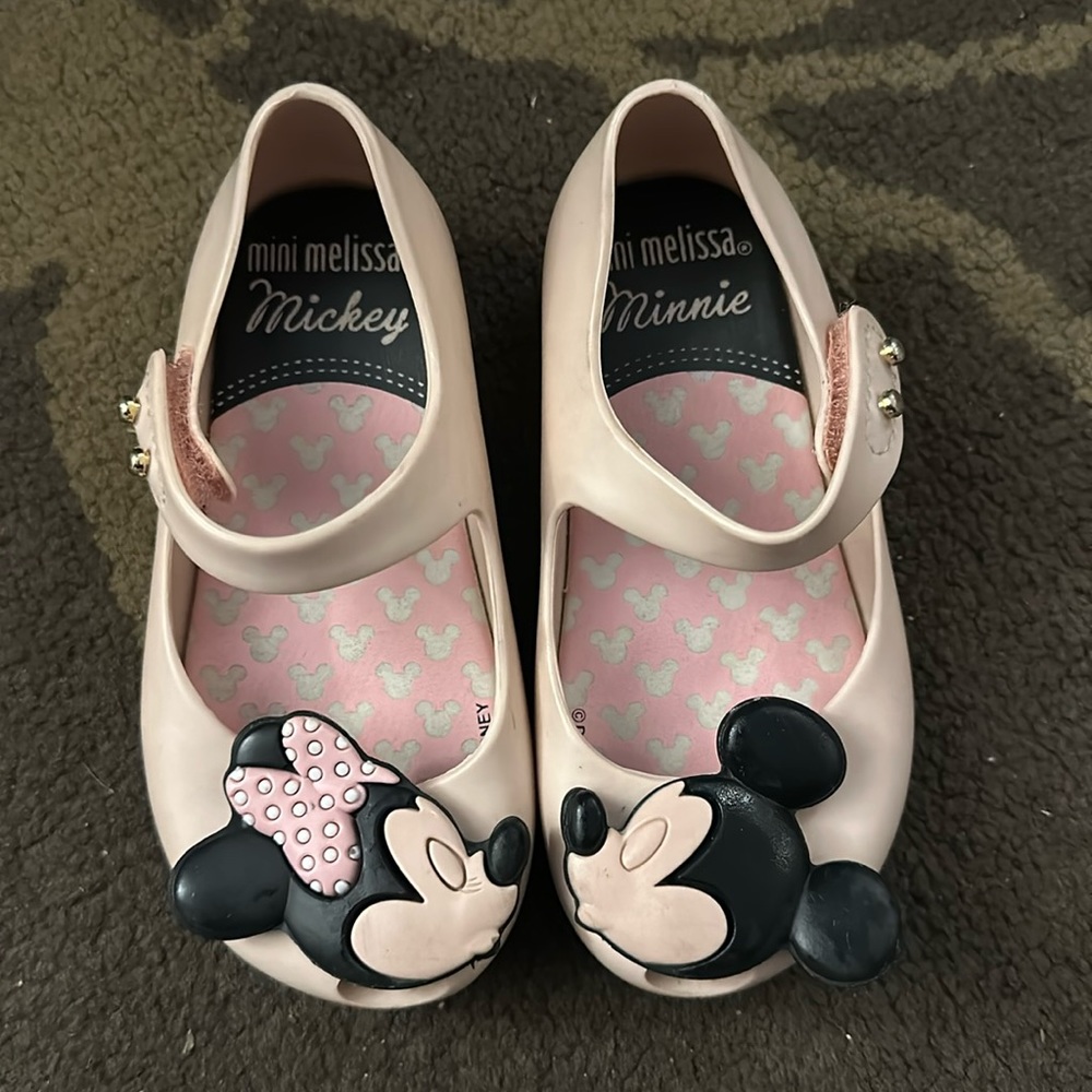 MINI MELISSA & DISNEY MINNIE & MICKEY SIZE USA 7